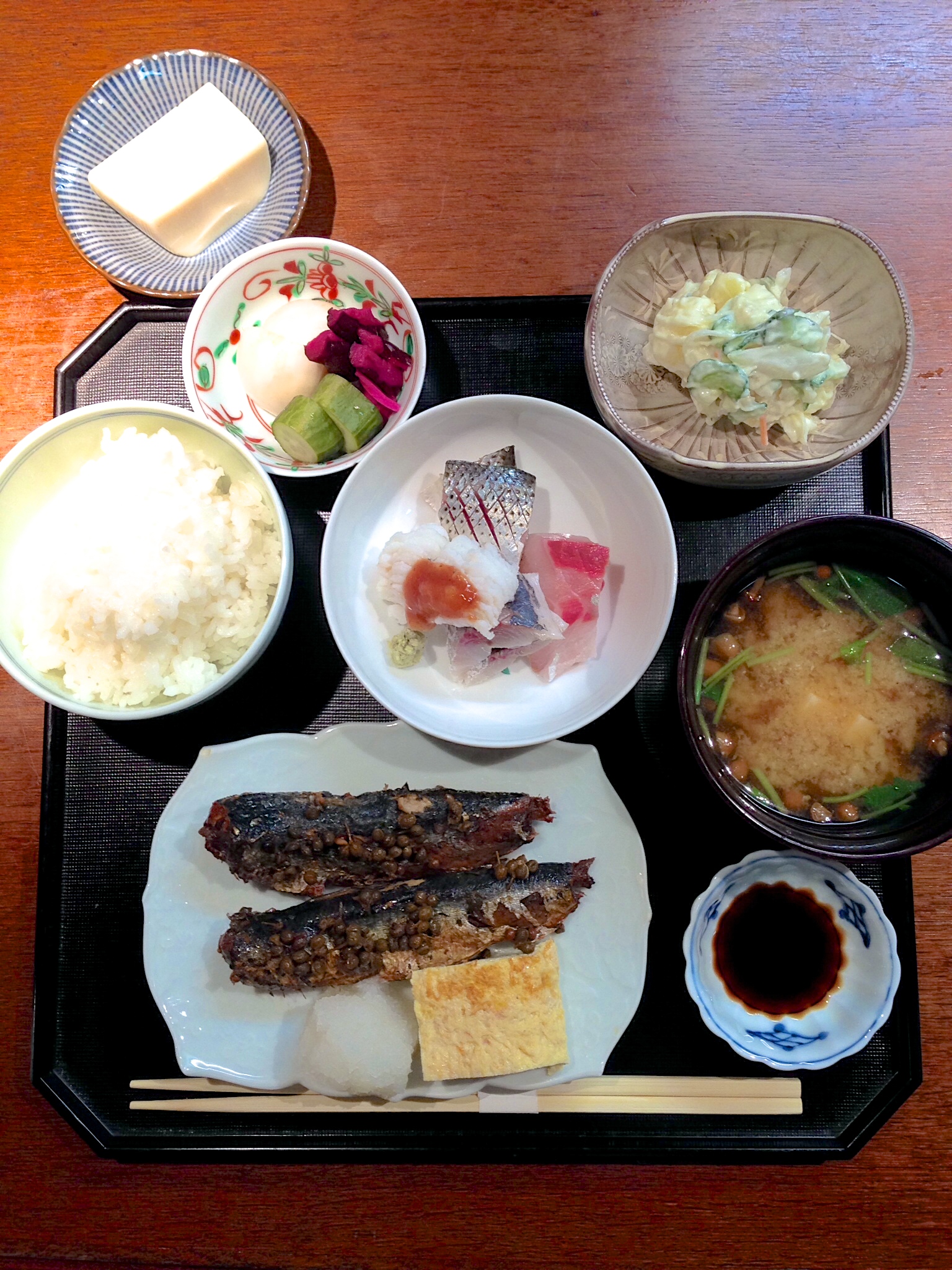 絶品☆イワシの山椒煮茶漬け